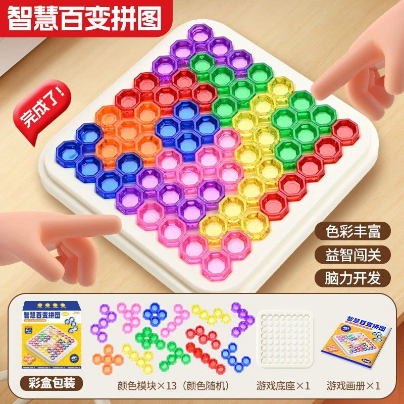 MINT Strategic Logic Puzzle - 40-Level Advanced Geometric Challenge Set